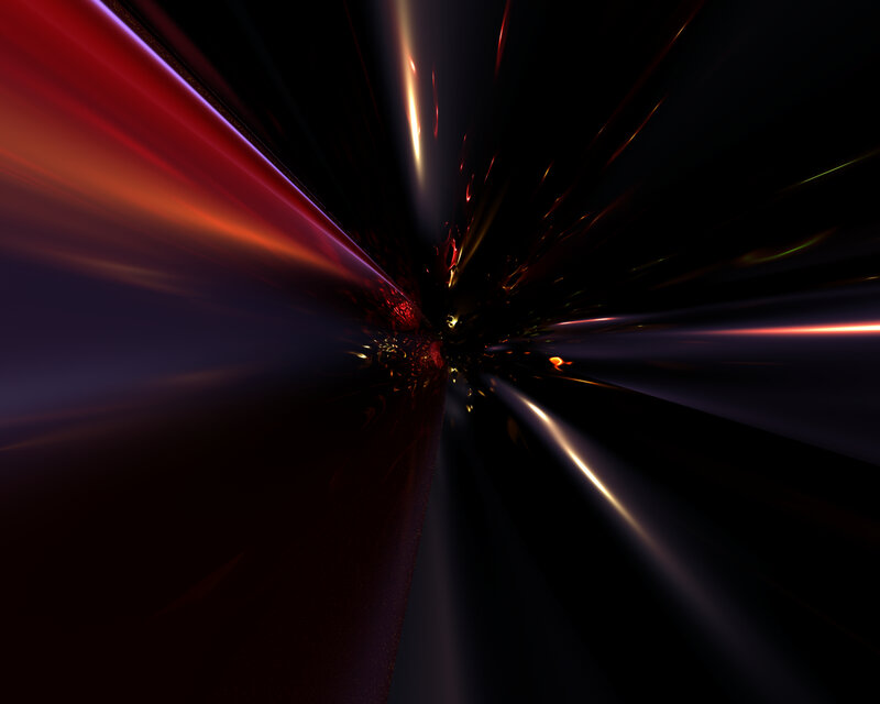 abstract light burst