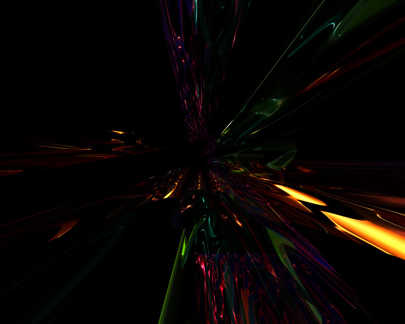 Abstract light burst