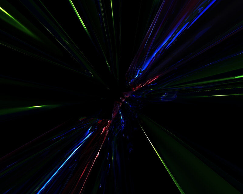 Abstract light burst