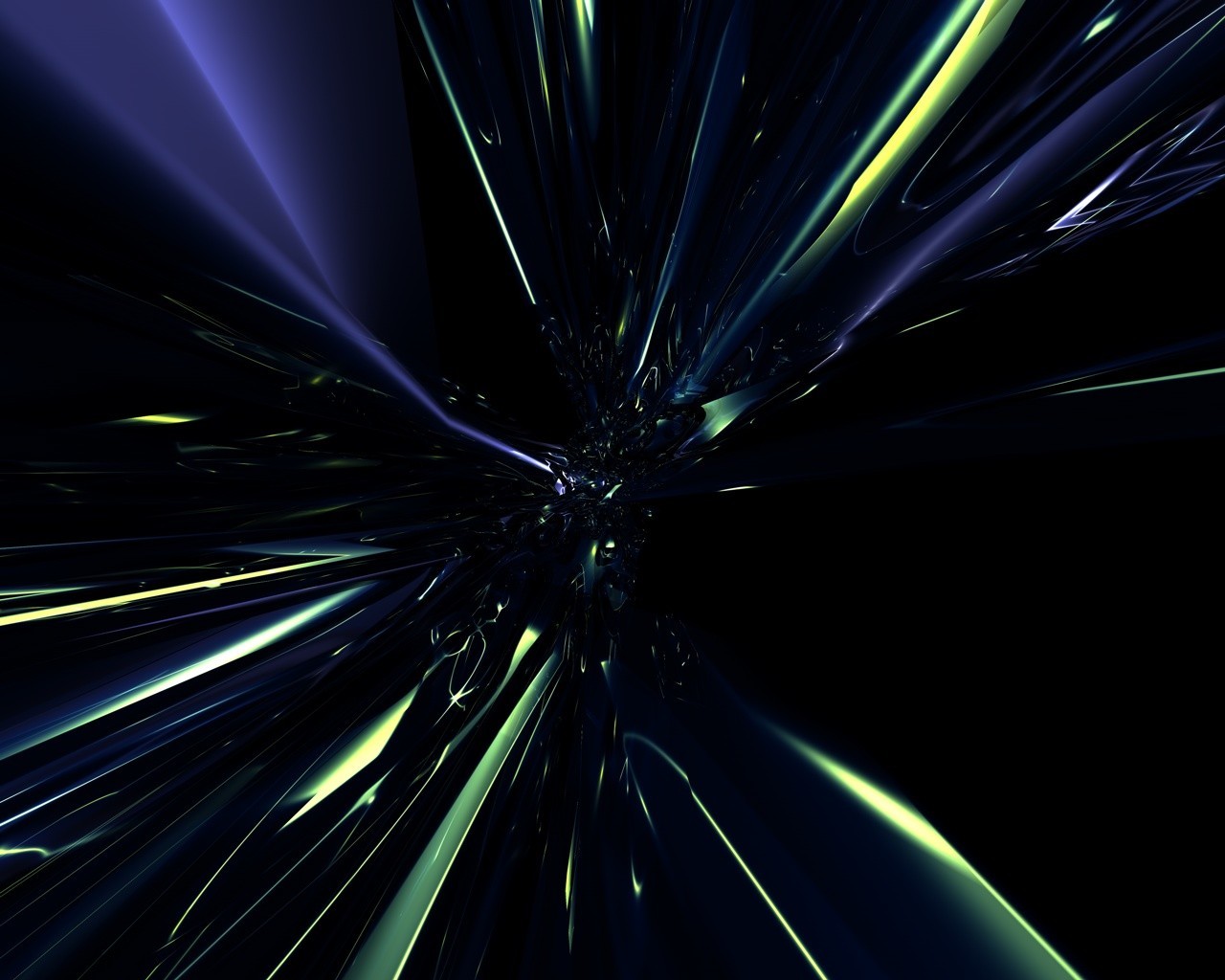 Abstract light burst