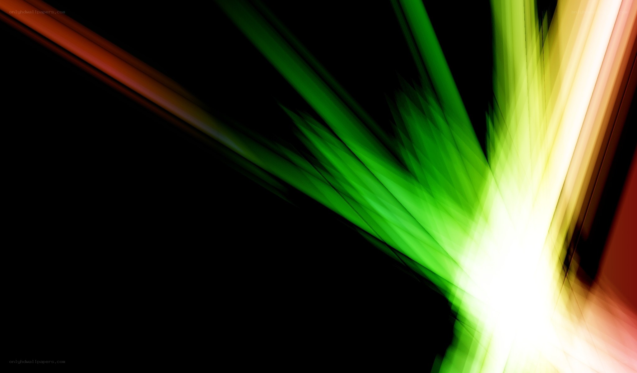 abstract light burst