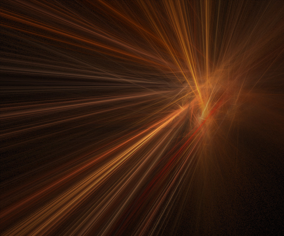 Abstract light burst