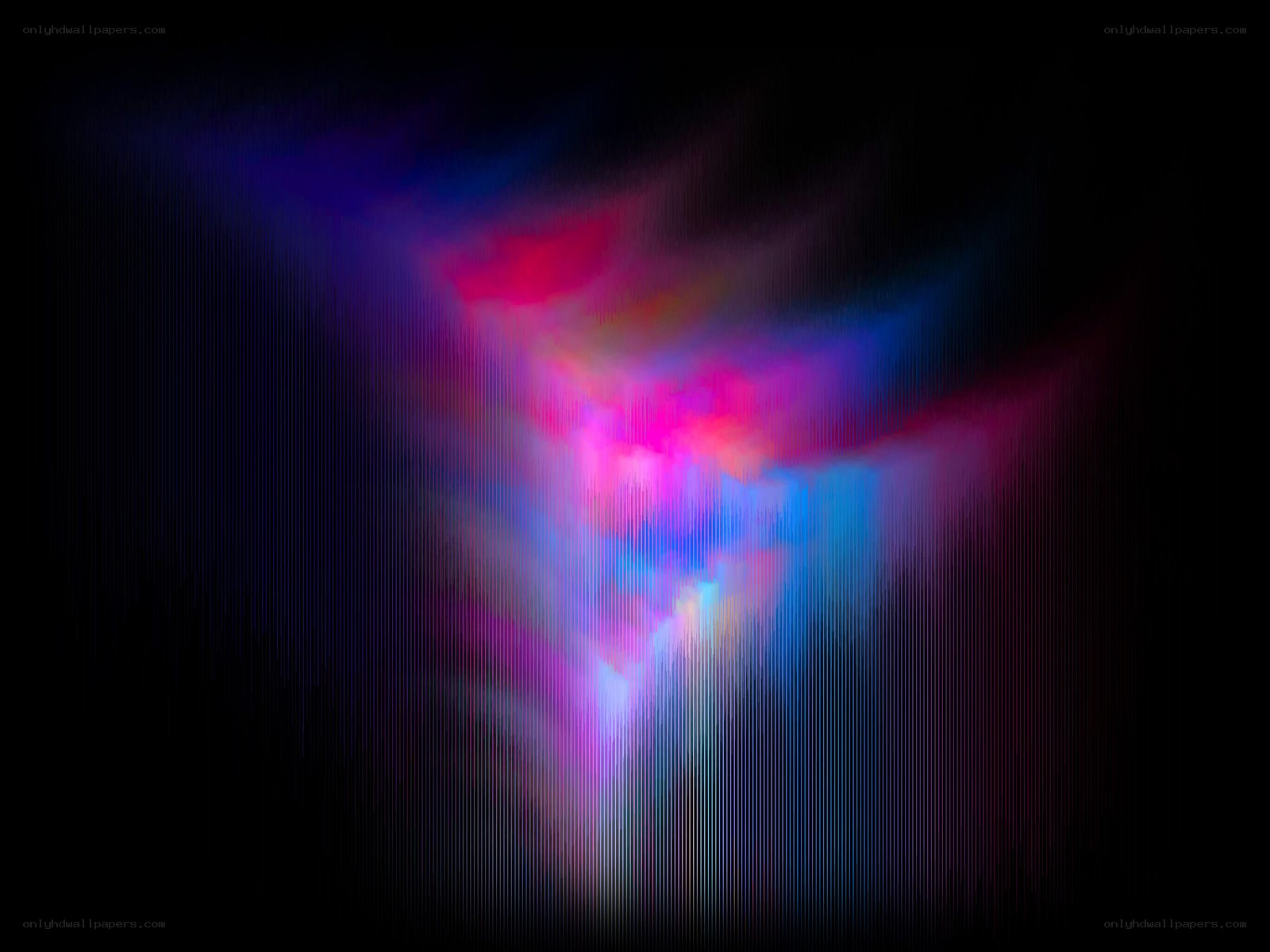 Abstract light burst
