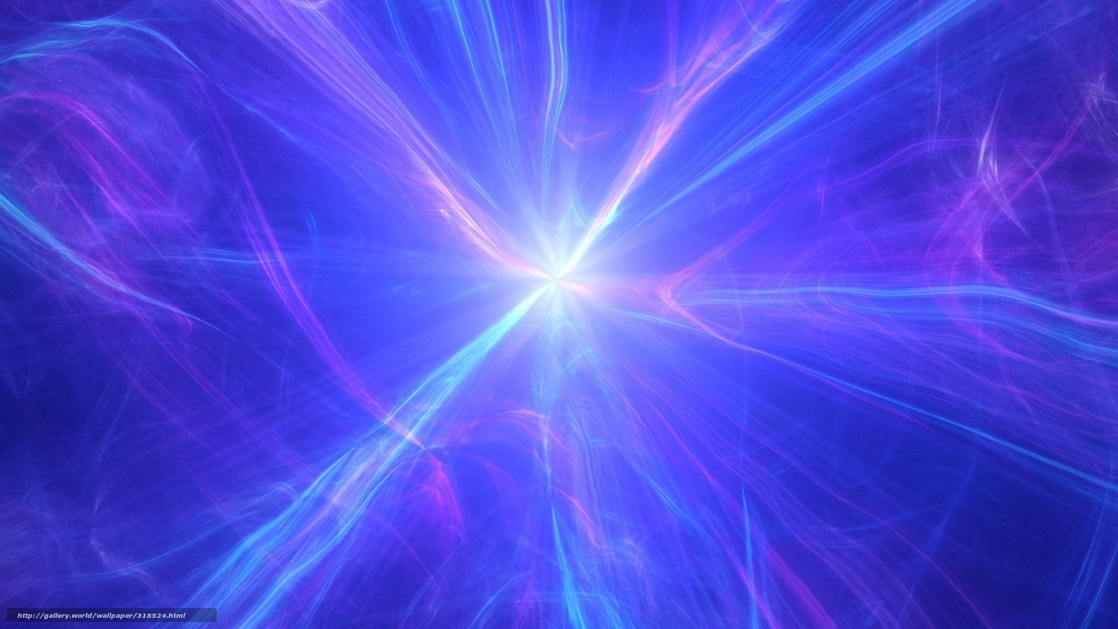 Abstract light burst