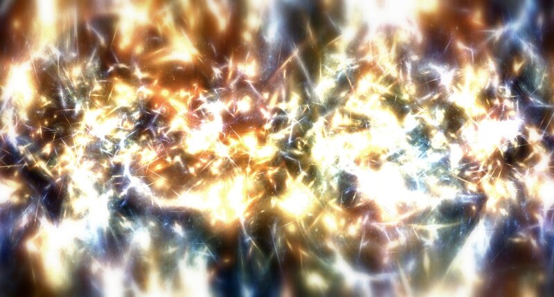 abstract light burst animation