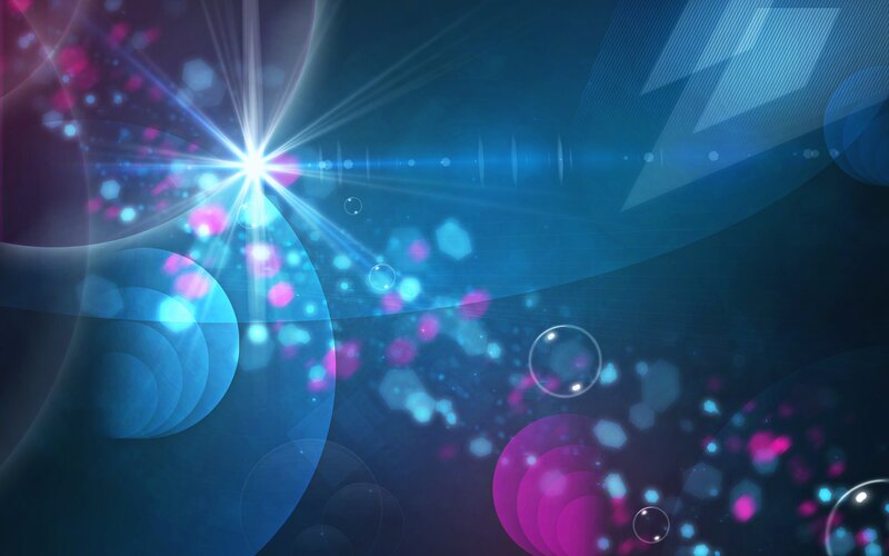Abstract light burst background