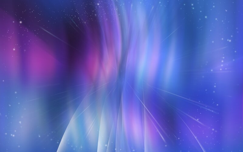 Abstract Light Burst — Blue, Cosmic