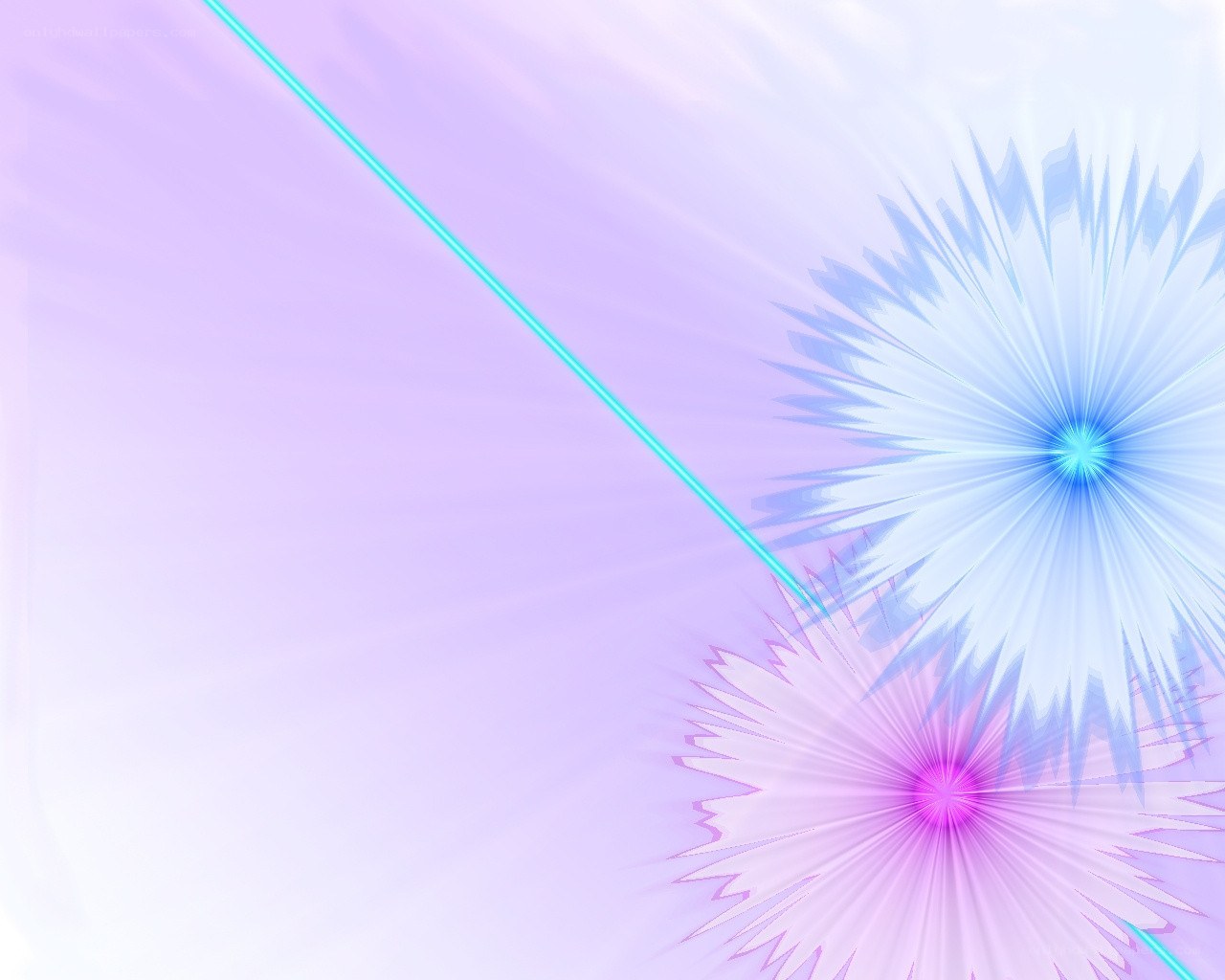 Abstract light burst design