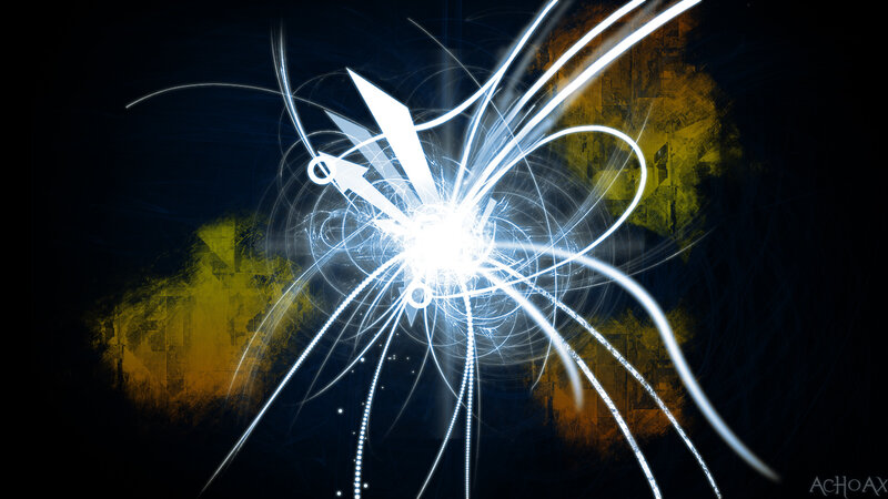 abstract light burst design