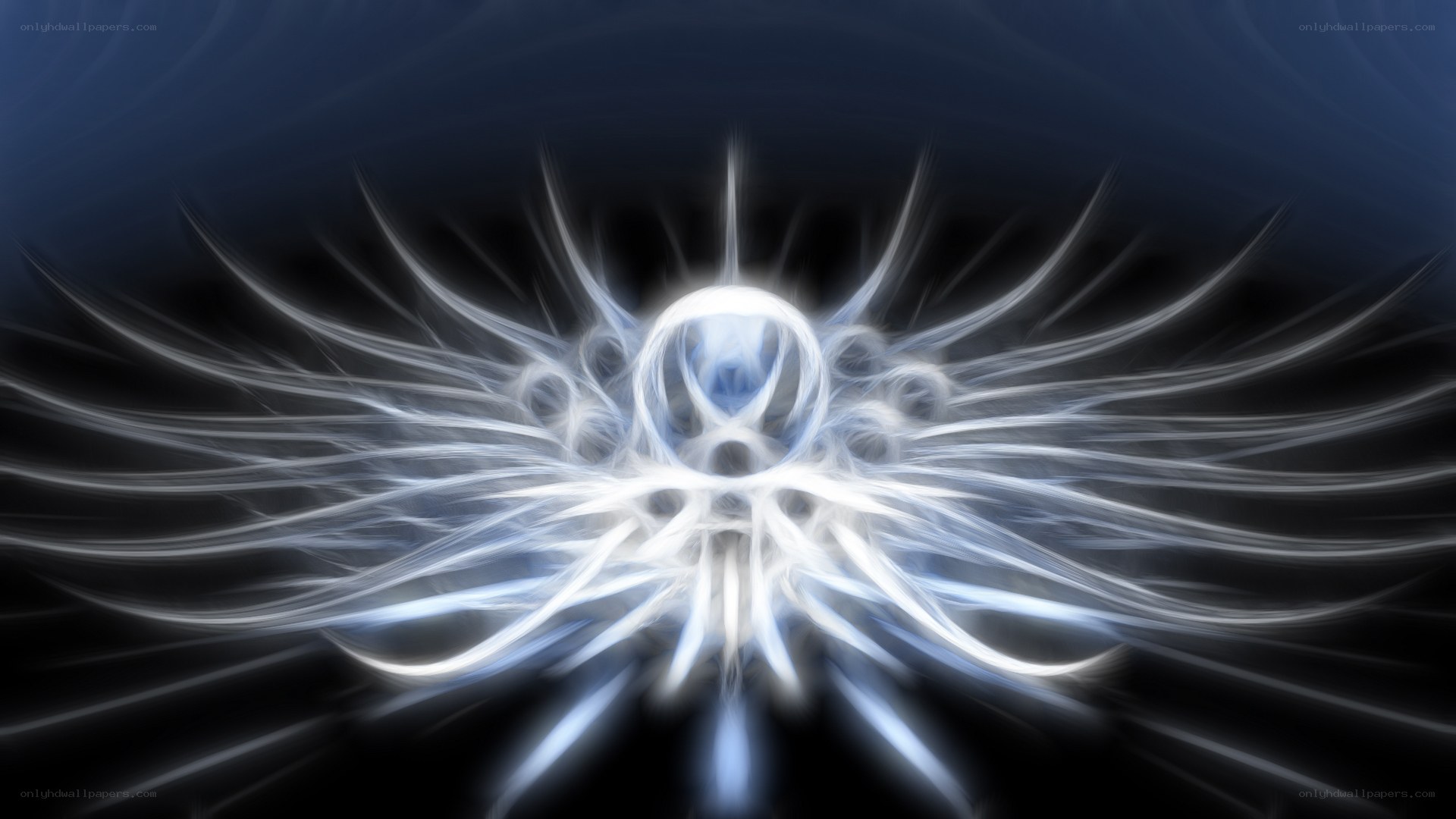 Abstract light burst design