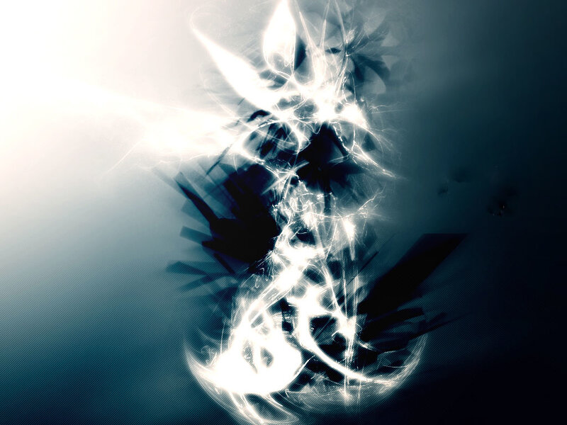 abstract light burst design