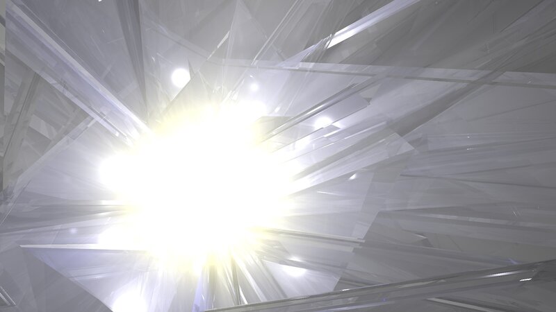 abstract light burst design