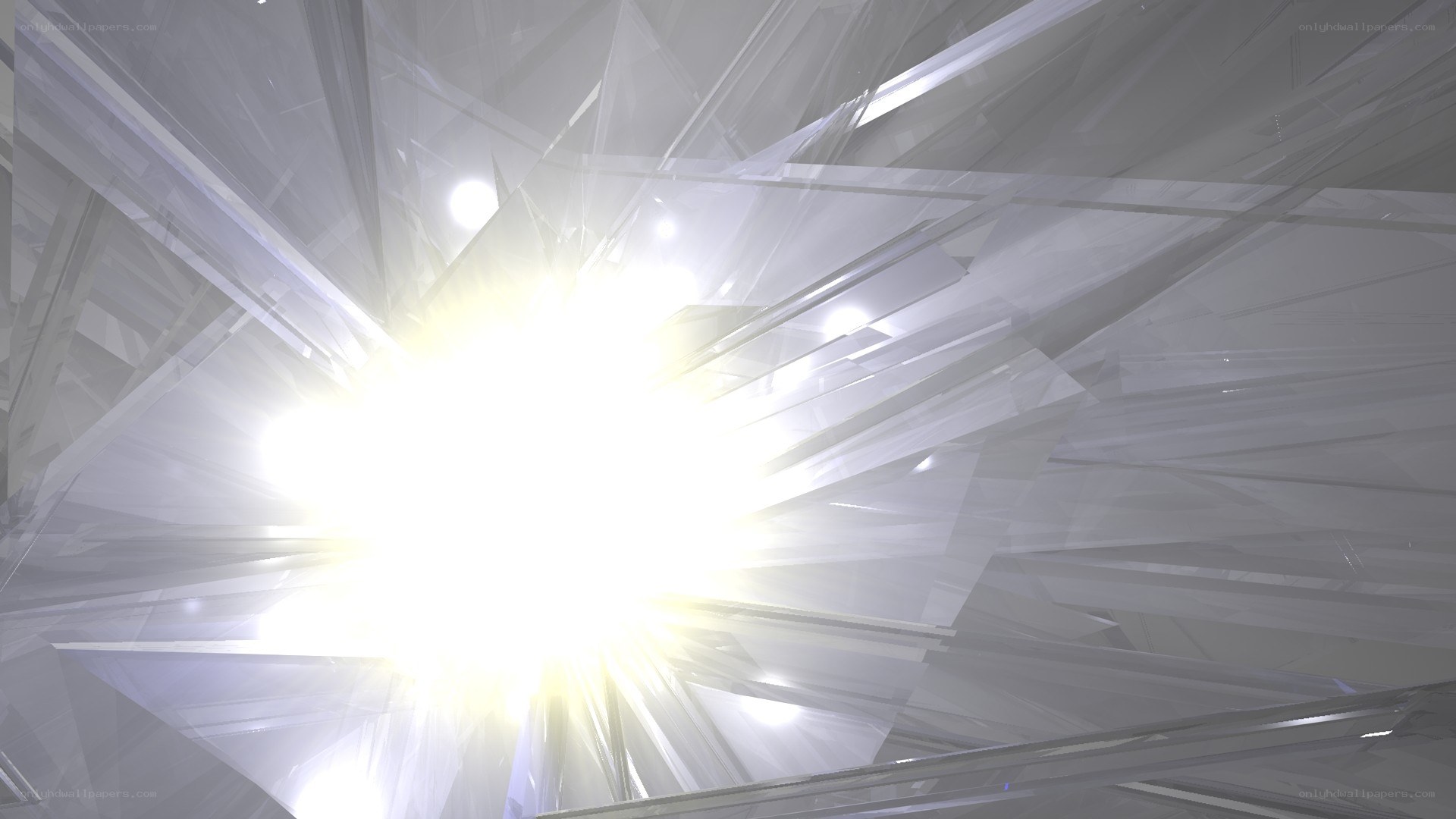 abstract light burst design