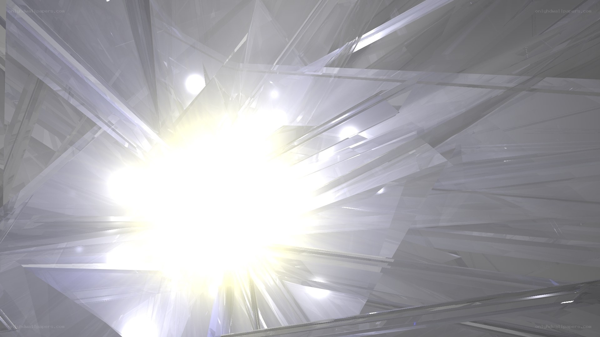 abstract light burst design