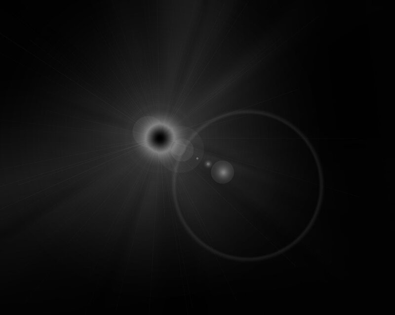 abstract light burst effect
