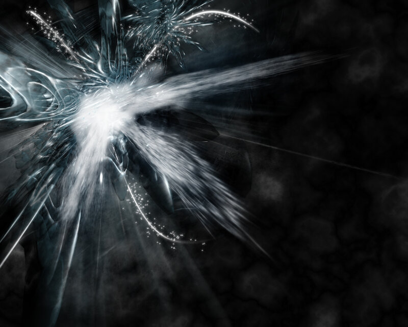 abstract light burst explosion