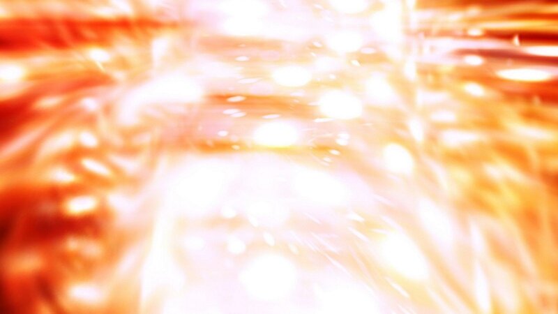Abstract Light Burst — Orange, Intense