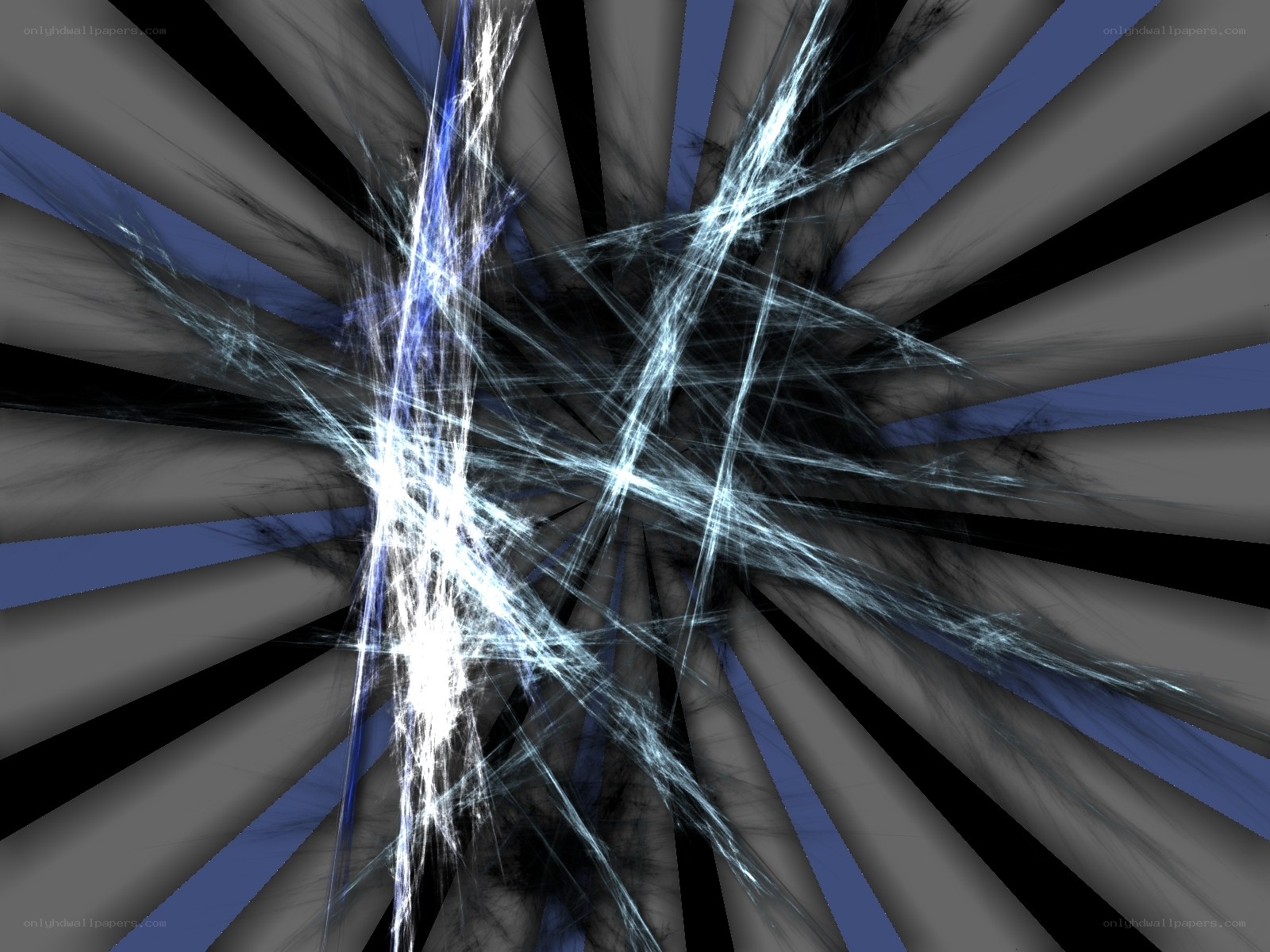 Abstract light burst pattern