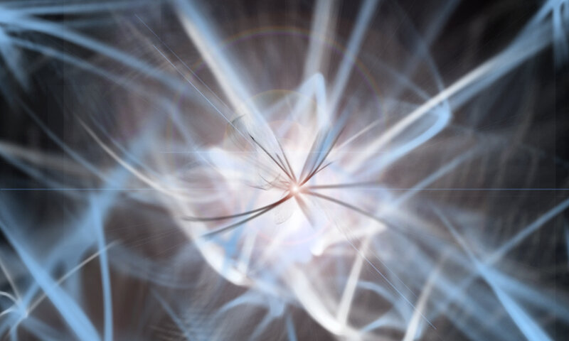 abstract light burst pattern