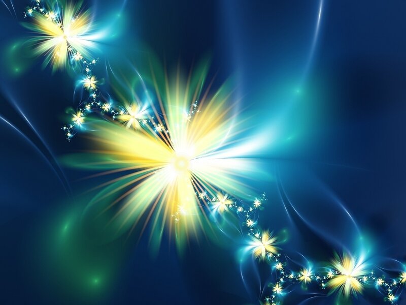 Abstract light burst pattern