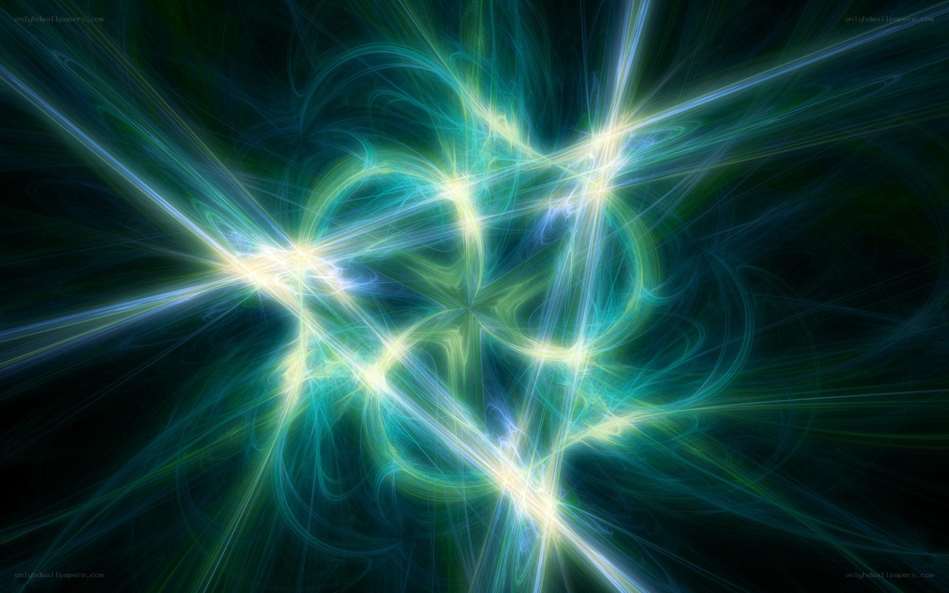 Abstract light burst pattern