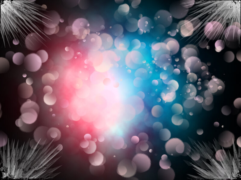 Abstract Light Burst — Red, Dramatic, Digital Art, Bokeh