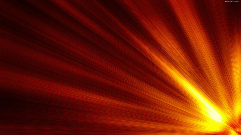 Abstract Light Burst — Red, Dramatic, Digital Art, Light Rays, Color Gradient