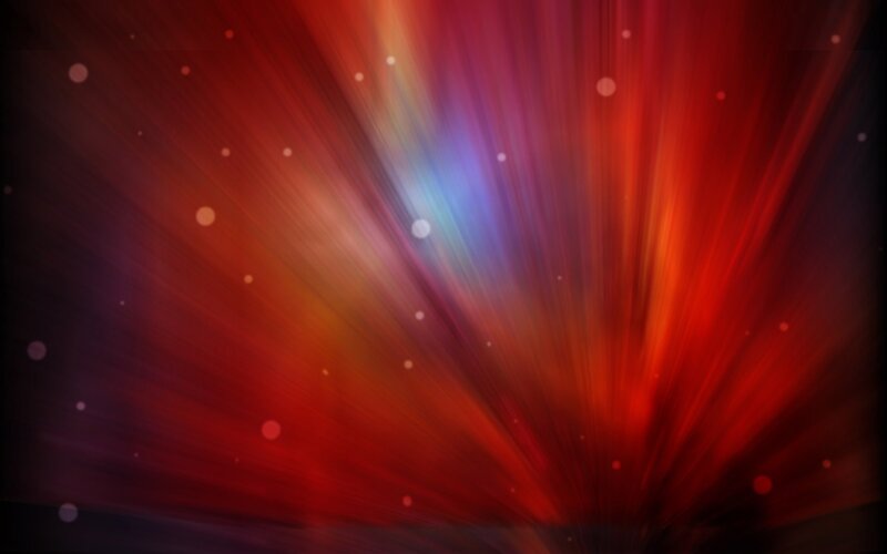 Abstract Light Burst — Red, Dramatic, Digital Art, Light Rays, Particles