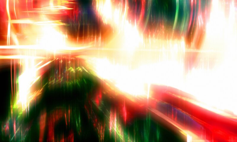 Abstract Light Burst — Red, Energetic, Digital Art, Color
