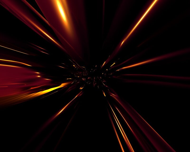 Abstract light burst tunnel