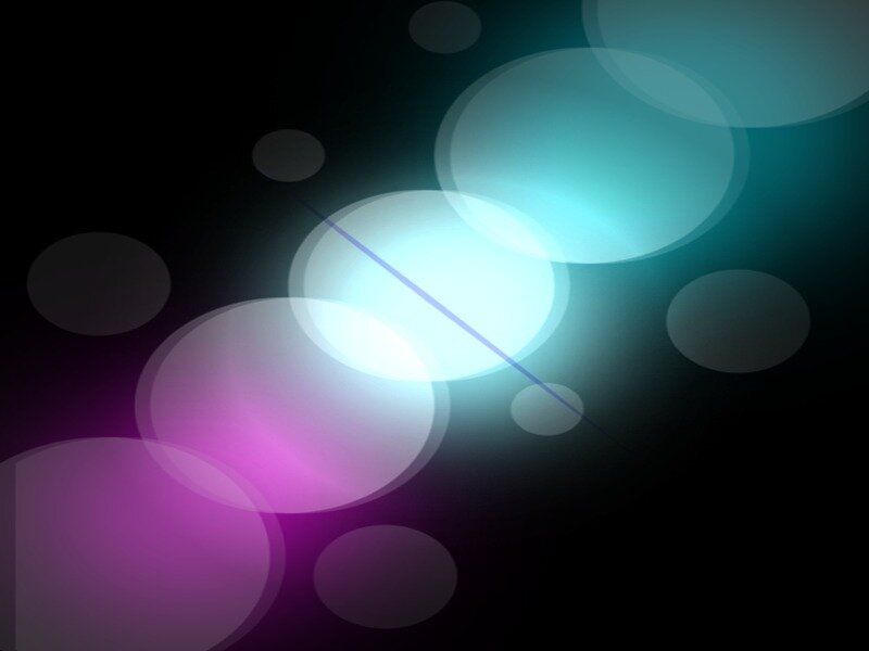abstract light circles background
