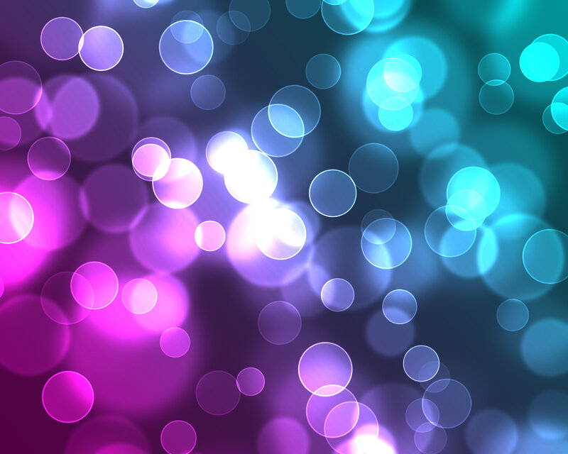 Abstract Light Circles — Purple, Dreamy, Bokeh