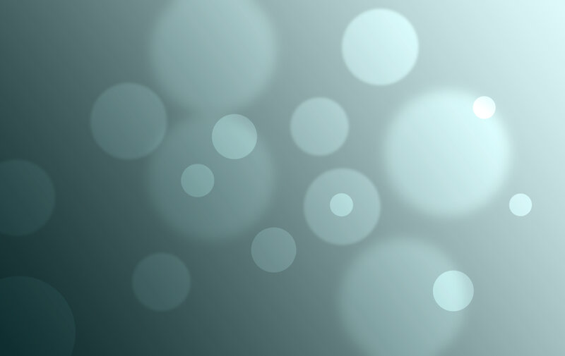 Abstract Light Circles — Teal