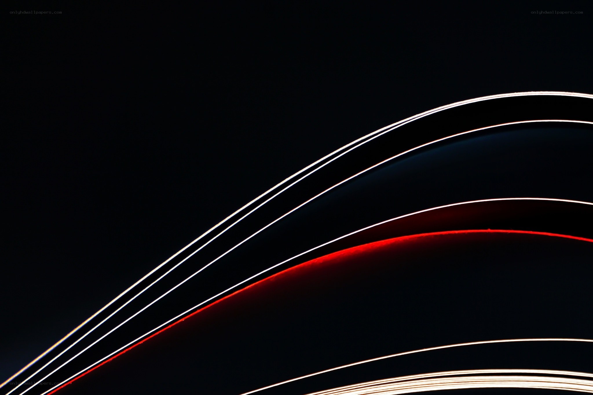 Abstract light curves on black