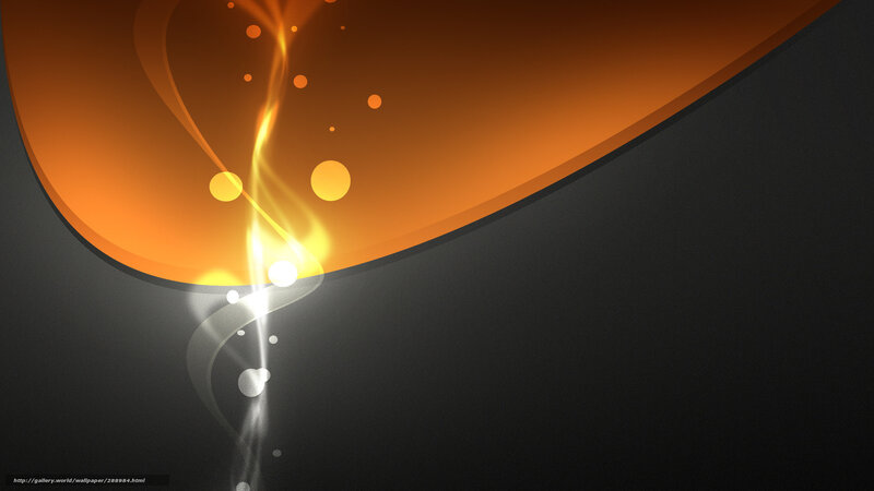Abstract Light Design — Orange