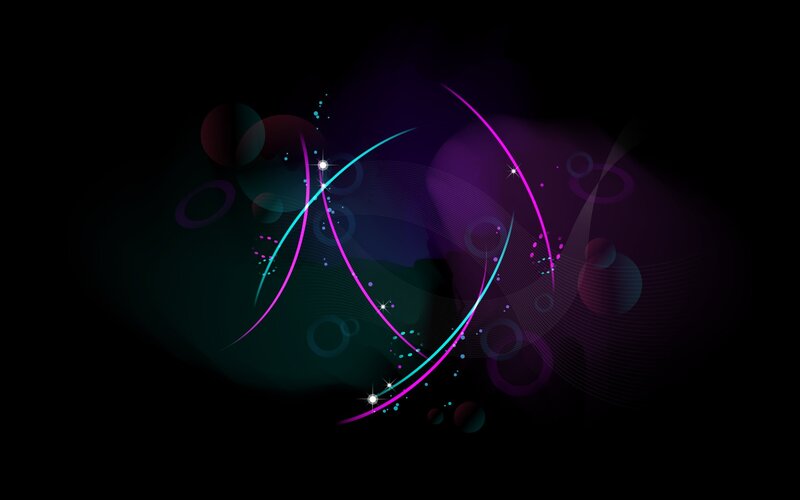 Abstract Light Design — Purple, Dynamic