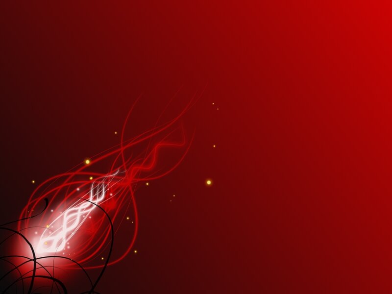 Abstract Light Design — Red