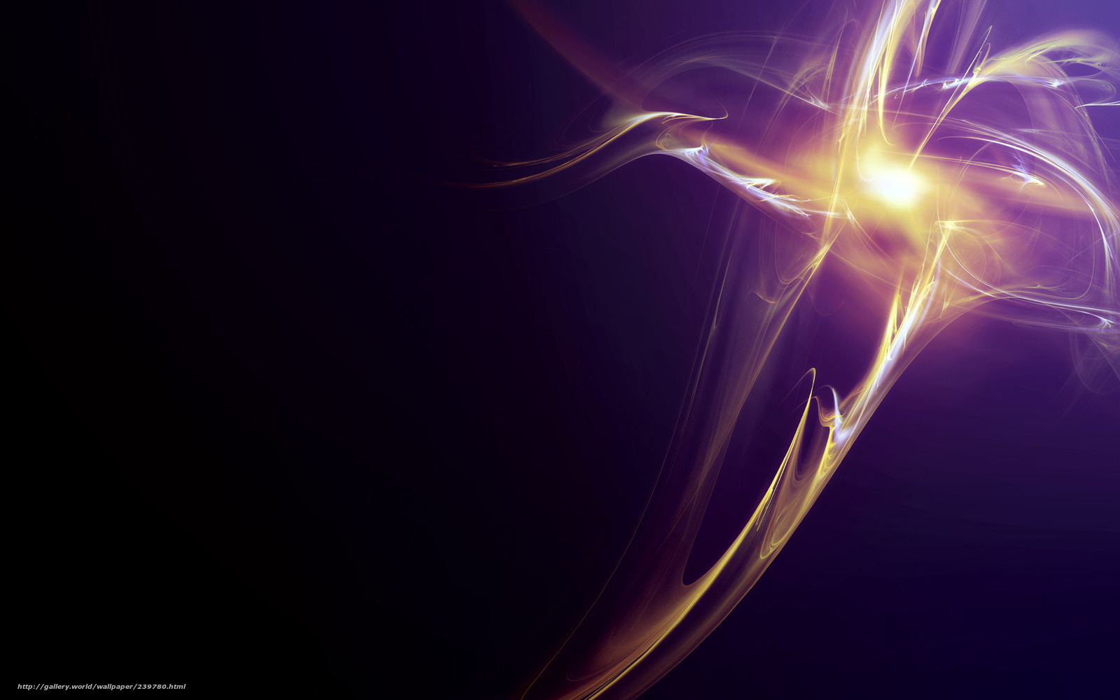 Abstract light energy flow