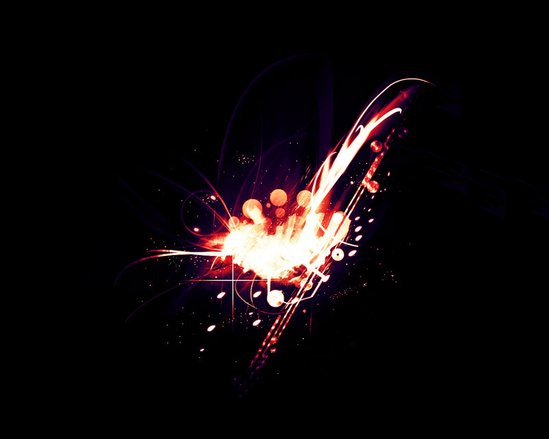 abstract light explosion
