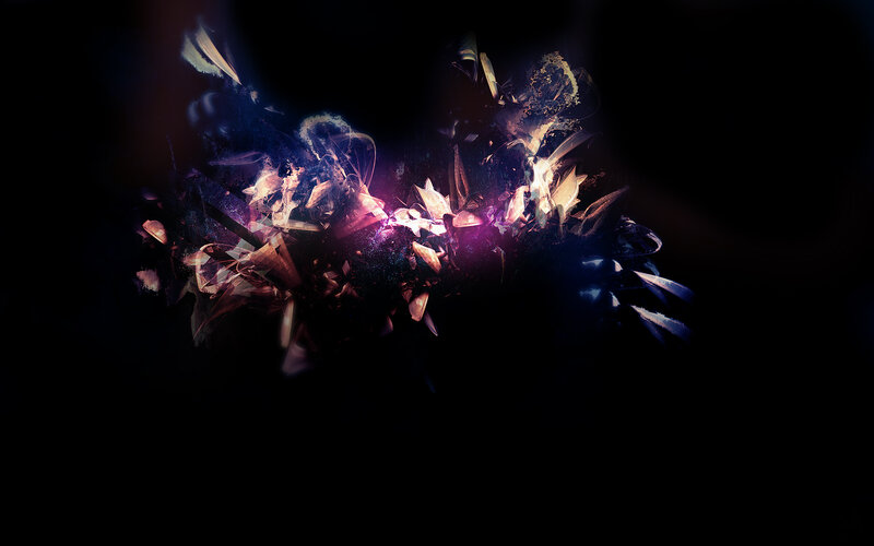 abstract light explosion