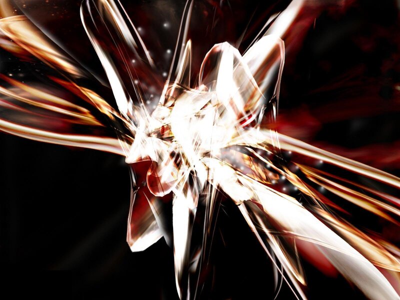 Abstract light explosion