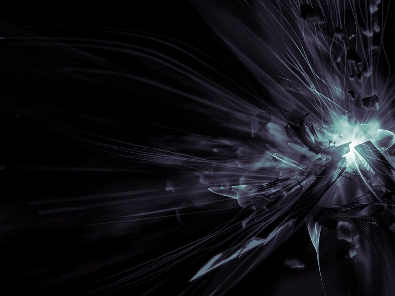 Abstract Light Explosion — Black, Dramatic, Digital Art, Energy, Shards