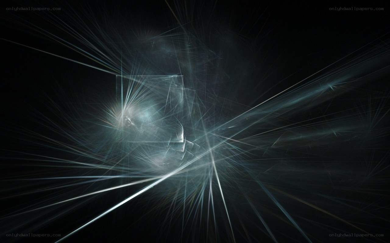 Abstract light fractal design