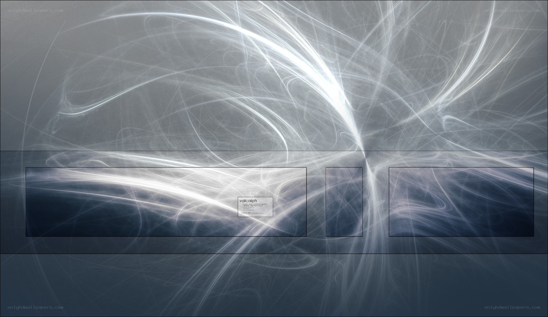 abstract light fractal design