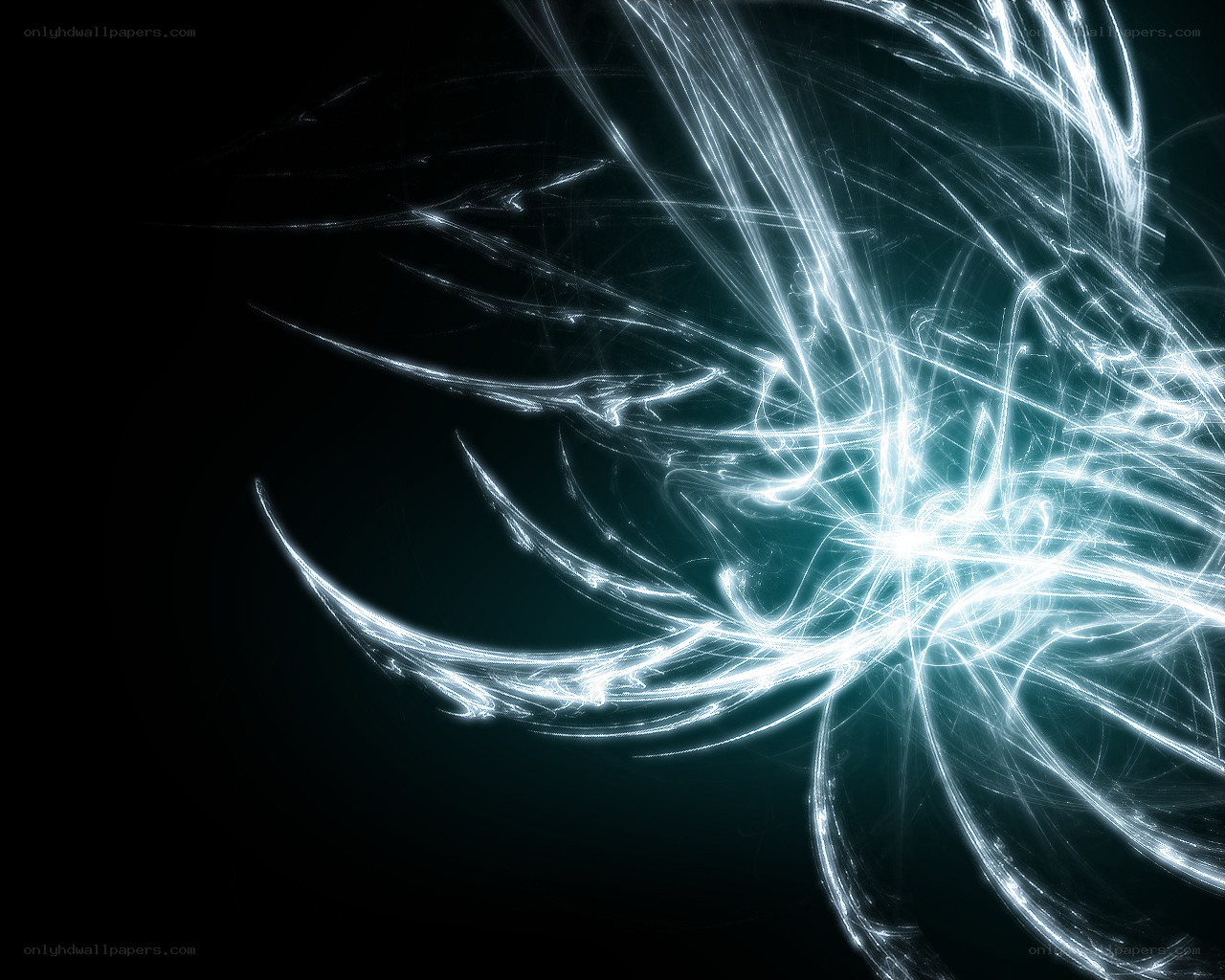 abstract light fractal design