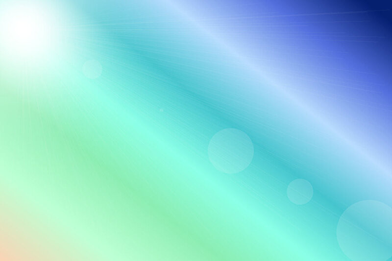 Abstract Light Gradient — Green, Serene