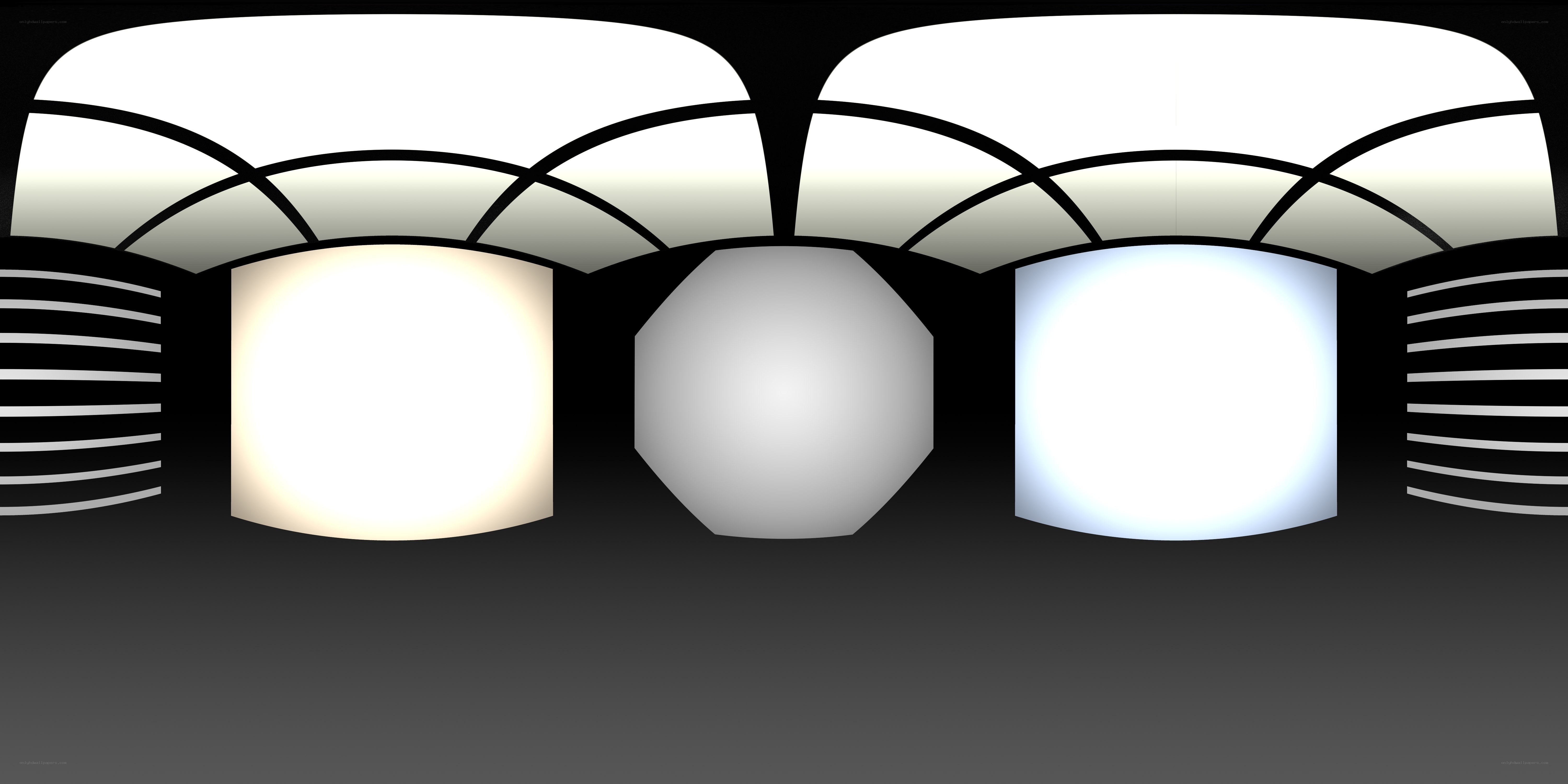 abstract light installation