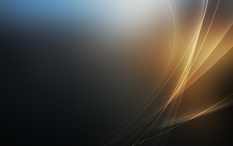 Abstract Light Lines — Black, Calm, Curved Lines