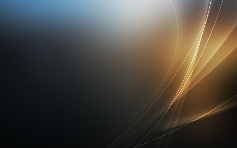 Abstract Light Lines — Black, Calm