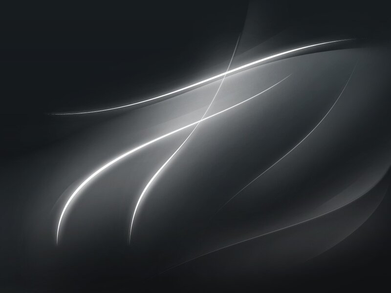 Abstract Light Lines — Black, Minimalist, Dark Background